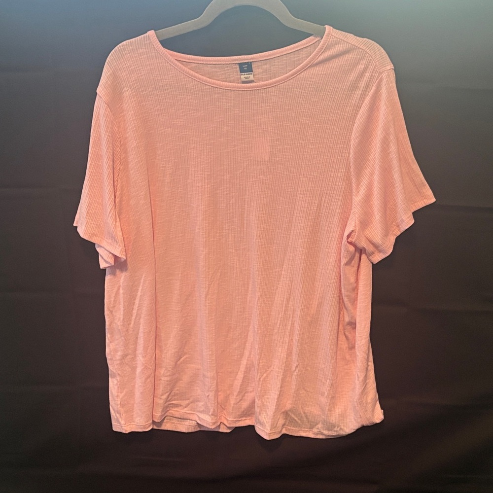Light Pink Short Sleeve Top